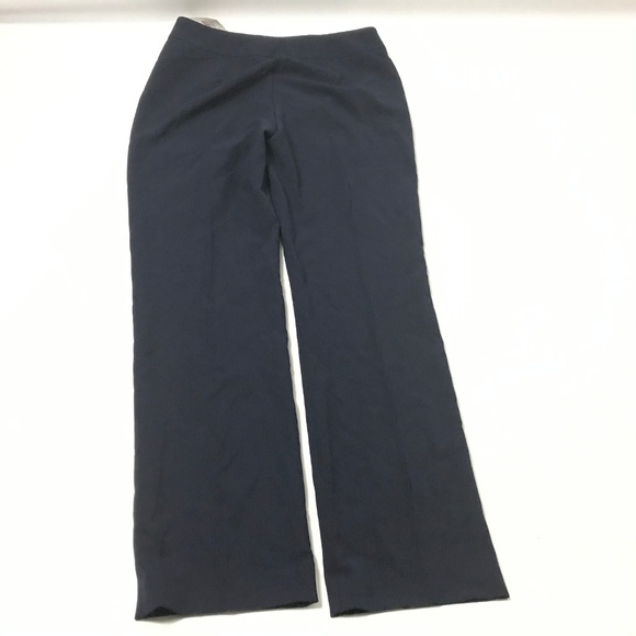 Tahari Arthur S Levine Women's Dress Pants Navy 10 - Picture 4 of 6